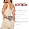 Lipo Foam Back Board Lumbar Molder BBL Backboard Compression Liposuction Post Surgery Supplies Tabla Moldeadora (Grey)