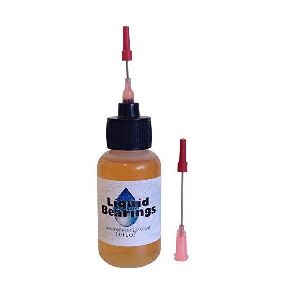 Liquid Bearings 100%-Synthetic Oil for Spinning wheels, Makes Them Easier to Operate, Quieter and Smoother!