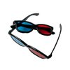 La Tartelette Red/Cyan Anaglyph Simple Style 3d Glasses 3d Movie Game-extra Upgrade Style (2 Pairs)