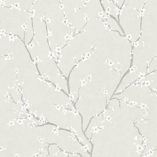 RoomMates RMK11271WP Pearl Cherry Blossom Peel and Stick Wallpaper
