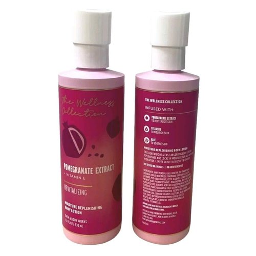 2 POMEGRANATE EXTRACT REVITALIZING BATH BODY LOTION 7.8