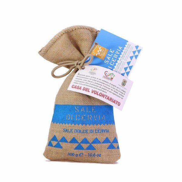 Salina Di Cervia Grobes Meersalz - Sale Di Cervia (Jutebeutel), 300g