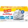 Glad Trash Bags, Tall Kitchen Garbage Bags, 13 Gal, 34 Count