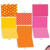 The Best Card Company - Box of 10 All Occasion Note Cards (4 x 5.12 Inch) - Blank Assorted Bulk Set - Hot Dots M3066