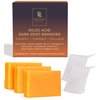 RB REHANA BEAUTY Kojic Acid Soap for Hyperpigmentation, Dark Spot Remover for Body & Face, Acne Cleanser, Lemon Turmeric Brightening Soap with Vitamin C (3x100g Bars + 2 Nets), For both Women & Men