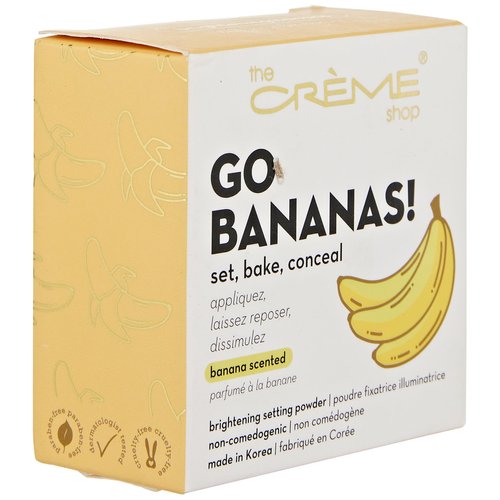 The Crème Shop | GO BANANAS! Banana Face Setting Powder