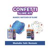 Elmer’s Confetti Slime Kit | Slime Supplies Include Metallic Glue, Clear Glue, Confetti Magical Liquid Slime Activator, 4 Count