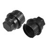 uxcell 6 Pcs Wheel Lug Nut Covers No.15646250 for Chevrolet Blazer 1992-1994 for Chevrolet C1500 C2500 Truck Lug Nut Cap Covers M24x2.0 Black Anti Scratch