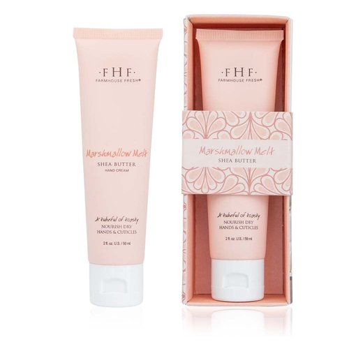 FarmHouse Fresh Marshmallow Melt Shea Butter Hand Cream, Marshmallow, 2 Fl Oz