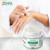Zenia Urea 40% Foot Cream Healing Formula 4oz - #1 Callus Treatment - Hydrate and Moisturize Dry, Rough, ed & Callused Skin - For Feet, Elbows, Hands, Knees - Free Pumice Stone & Brush