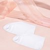 BLMHTWO 4 Pairs Foot Moisturizer Socks, Moisturizing Socks Overnight, Lotion Socks for Dry Cracked Feet, Spa Socks for Dry Feet, Cotton Socks for Moisturizing Feet Overnight, White