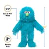 14" Blue Monster, Hand Puppet
