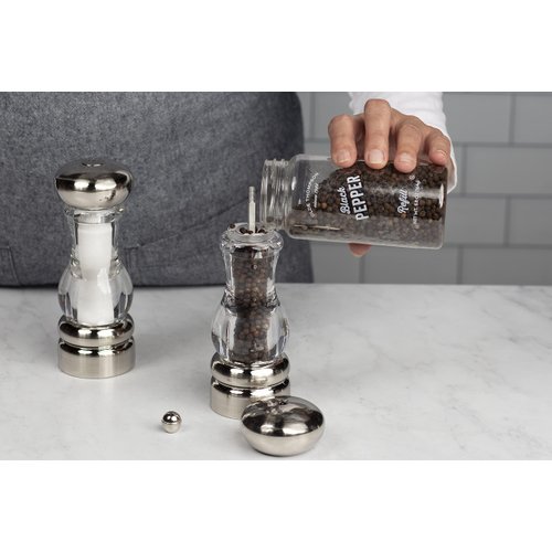 Olde Thompson Del Norte Peppermill and Salt Shaker Set