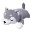 Auspicious beginning 30'' Husky Stuffed Animal Plush Pillow, Huskies Anime Body Pillow, Kawaii Stuff Animal Plush Toy, Big Plushie Stuffed Dog Giant Plush Throw Pillow Gifts for Boys Girls