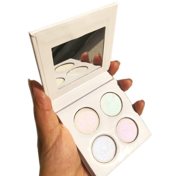 SZDYM 4 Colors Pigmented Eyeshadow Palette,cosmetic duochrome Matte eyeshadow,Creamy Texture Blendable Natural Colors Long Lasting Make Up (Make up-2)