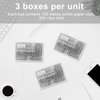 Grealliant 300 PCS Paper Clips, Jumbo Paper Clips for Paperwork, 3 Boxes of 100 PCS Each, Sturdy and Upgraded Plastic Boxes Well Packed, portable to Use in Office, School and Home, Large
