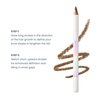 WONDERSKIN Eyebrow Pencil, Revolutionary Eyebrow Pomade for Natural Looking Brows, Long Lasting Eyebrow Liner, Dark Brown Eyebrow Makeup (Dark Brunette)