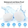 Frienda 21 Pairs Ear Plugs for Sleeping Reusable Moldable Silicone Earplugs Soft Noise Cancelling Earplugs Sound Blocking Ear Plugs with Case for Swimming Concert 32dB NRR (White, Blue, Rose Red)