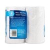 Camco RV Bathroom Toilet Tissue - 4 Rolls Sewer-Safe, Septic-Safe, Biodegradable 2-Ply Bath Tissue Designed for Trailer, Motorhome, & Marine Sanitation Systems (40274), White
