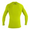 O'Neill Youth Basic Skins UPF 50+ Short Sleeve Rash Guard, Lime, 14