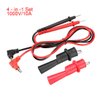 uxcell Test Leads, Digital Multimeter Probes Tester Electric Test Probe with Alligator Clips 10A 1000V 4-in-1 Set