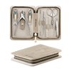 Manicure Set, Pedicure Sets, Nail Clipper Stainless Steel Professional Nail Cutter with Travel Case