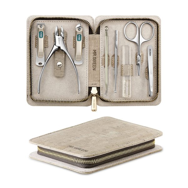 Manicure Set, Pedicure Sets, Nail Clipper Stainless Steel Professional Nail Cutter with Travel Case