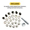 General Tools 1265 Snap Fastener Kit with 6 Fasteners