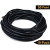 iMBAPrice 3' Cat5e Network Ethernet Patch Cable, 10 Pack, Black (IMBA-CAT5-03BK-10PK)