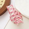 Checkered Hair Claw Clips for Women Cute Claw Clip Pack, Checkered Hair Clips for Girls Medium Size Hair Claws for Thick Hair Checkered Claw Clips No-Slip Grip Aesthetic Hair Accessories (Pink-white)