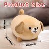 JIAJEGTGT Cute Kawaii Dog Plush Pillows Stuffed Animal Hugging Pillow, 8Inch Stuffed Cuddle Plush Toys,Birthday Gifts for Kids Girls,Boys