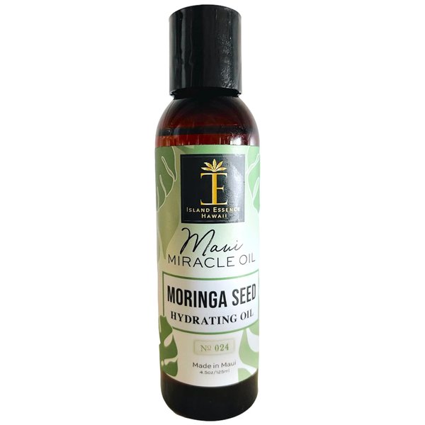 Island Essence Maui Miracle Oil Hawaii (4.5 Ounce, Moringa Seed Hydrating Oil)