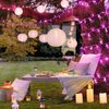 JMEXSUSS Pink String Lights for Bedroom, 200 LED Pink Christmas String Lights Clear Wire, 66ft Pink LED Fairy Lights Plug in for Room Indoor Outdoor Girl's Room Valentines Christmas Tree Decorations