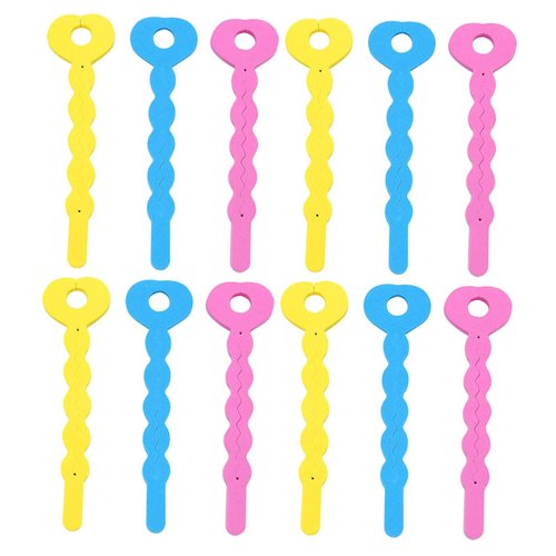 24pcs Sponge Curling Iron Diy Hair Styling Tool Hair Curling Tool Sleeping Hair Curlers Hair Rollers Tool Hair Curler Stick Sponge Hair Rollers Hairdressing Tool Hair Roller Curler