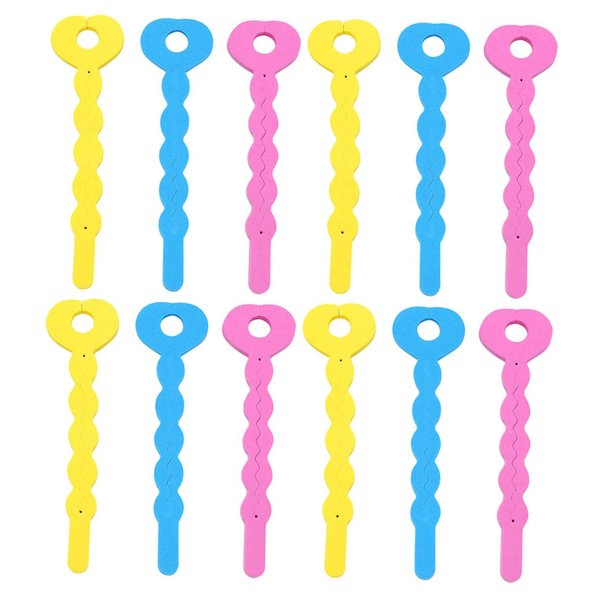 24pcs Sponge Curling Iron Diy Hair Styling Tool Hair Curling Tool Sleeping Hair Curlers Hair Rollers Tool Hair Curler Stick Sponge Hair Rollers Hairdressing Tool Hair Roller Curler