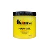 KALIVE Men's Hair Styling Gel 8 oz, Strong-Hold and Light Shine all day, No Flaking.