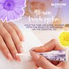 Blossom On the Mend Restoring Scented Portable Cuticle Oil Tube for Travel with Brush Tip, Infused with Real Flowers, 0.34 fl. oz/10ml, Lavender