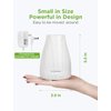 InnoGear Essential Oil Diffuser - Upgraded Aromatherapy Humidifier with 7 Color Lights, 2 Mist Modes, Auto Off - For Home Office