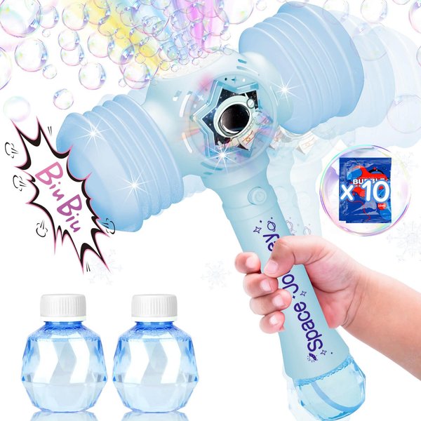 Beria Bubble Wands for Kids, Girl Toys Age 4-5, Princess Toys, Outdoor Party Birthday Toys for Toddlers, Girls Gift for 3 4 5 6 7 8 Year Old Girls