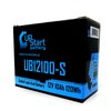 3 Pack Replacement for Schwinn IZIP I-750 Electric Scooter 3 Battery - Replacement UB12100-S Universal Sealed Lead Acid Battery (12V, 10Ah, 10000mAh, F2 Terminal, AGM, SLA)