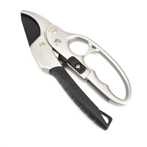 Black and Silver Steel Garden Pruning Shears & Snips Hand Scissors Branch Cutter Trimmer Easy to Use