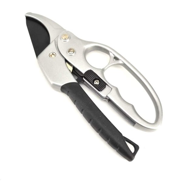 Black and Silver Steel Garden Pruning Shears & Snips Hand Scissors Branch Cutter Trimmer Easy to Use