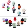 Gawertoy 8 Pack Halloween Wind Up Toys, Assorted Clockwork Toys Halloween Wind-Up Toys Assortments Mini Jumping Walking Toys Goody Bag Fillers Halloween Party Favors for Kids Boys and Girls (#B)