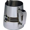 SMART PITCHER Espresso Coffee Milk Frothing Pitcher With Built-In Thermometer, Stainless Steel (12 oz)