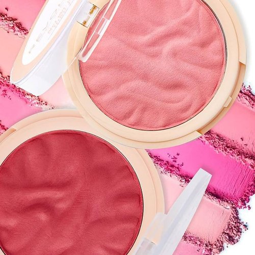 Revolution Beauty, Blusher Reloaded, Pressed Powder Face Blusher, Highly Pigmented & Long Lasting Formula, Rhubarb & Custard, 0.26 Oz.