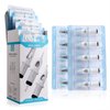 Solong Tattoo Cartridge Needles (50PCS Mixed RL RM M1) 10 Sizes, Tatttoo Needles #12 0.35mm Standard Disposable Tattoo Cartridges with Membrane Assorted Size Round Liner/Round Magnum EN02D-50KIT-F
