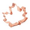 Maple Leaf Cookie Cutter 3.5 x 4 inches - Handcrafted Copper by The Fussy Pup