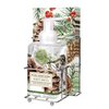Michel Design Works Scented Foaming Hand Soap and Napkin Caddy Set, White Spruce