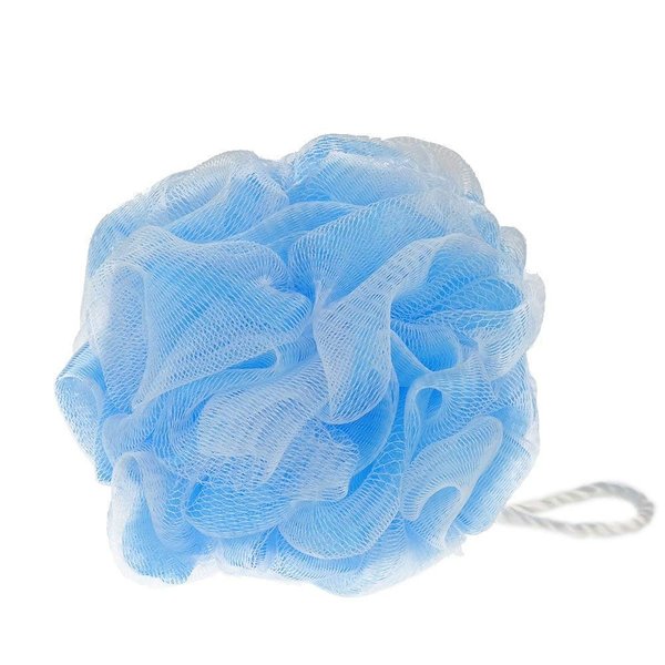 Bath Shower Sponge Pouf Loofahs Mesh Scrubber Exfoliate, Cleanse, Soothe Skin ((10-Pack))