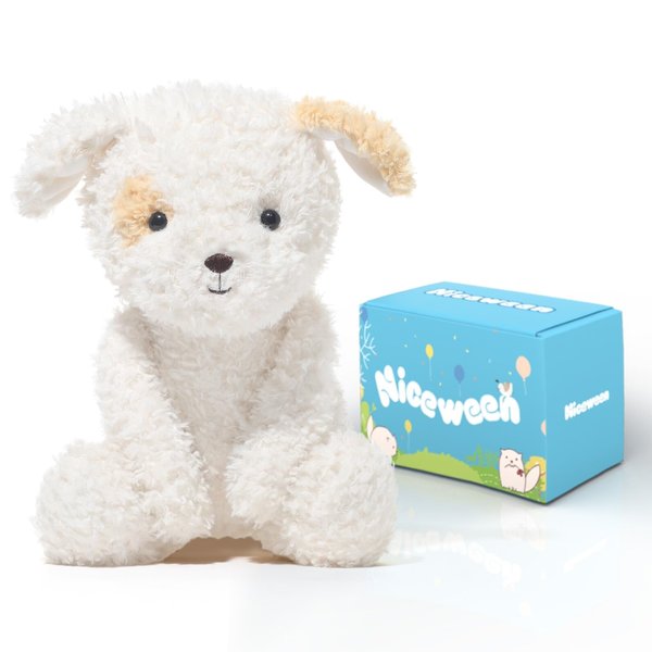 Niceween Stuffed Animals Dog Plush Toys 11.8 inches Dog Stuffed Animal Soft and Cuddly for Boys and Girls Doll Gift for Kids